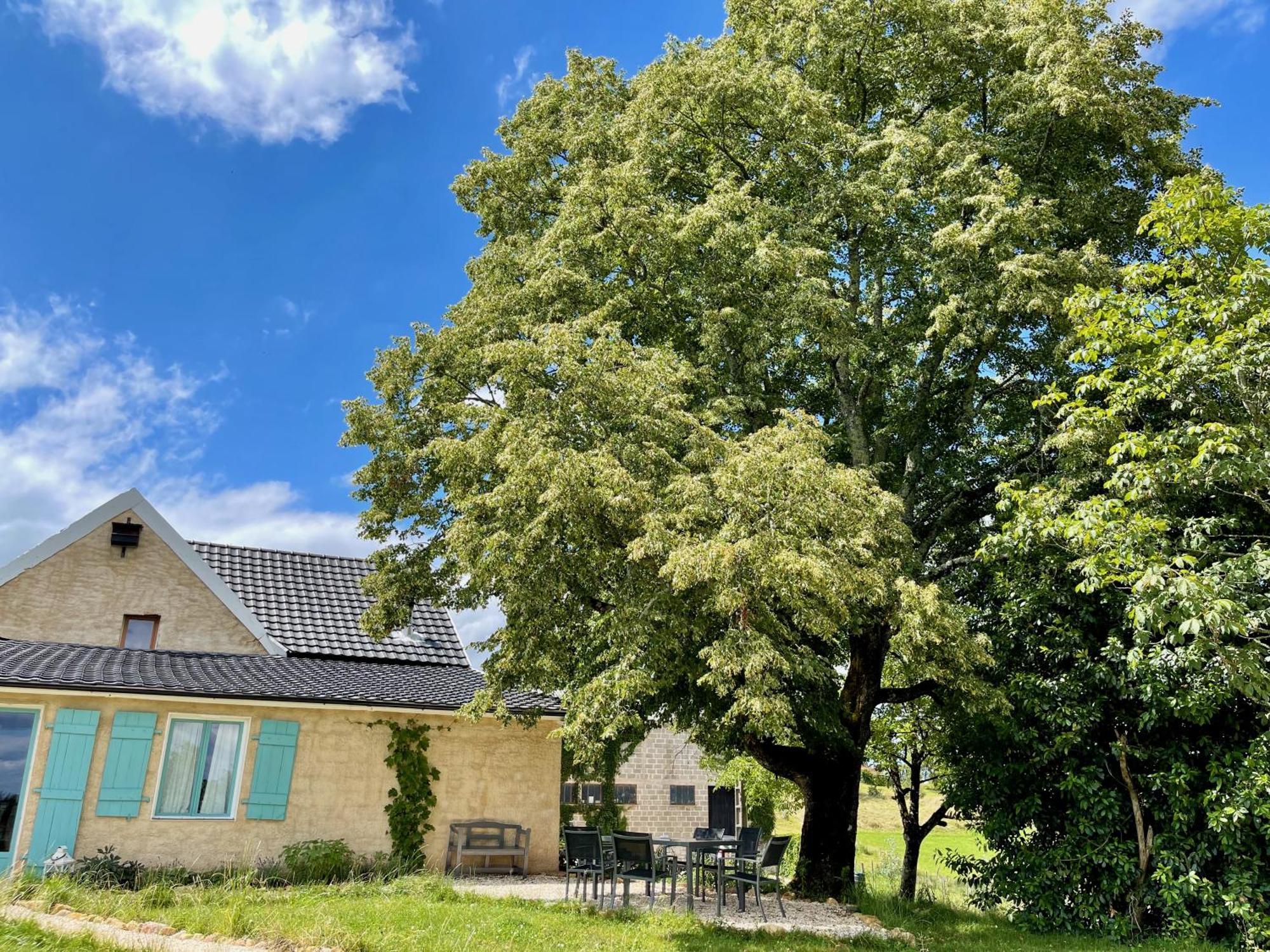 Vila La Belle Petite Ferme Rosiers De Julliac 19350 Le Bos Exteriér fotografie