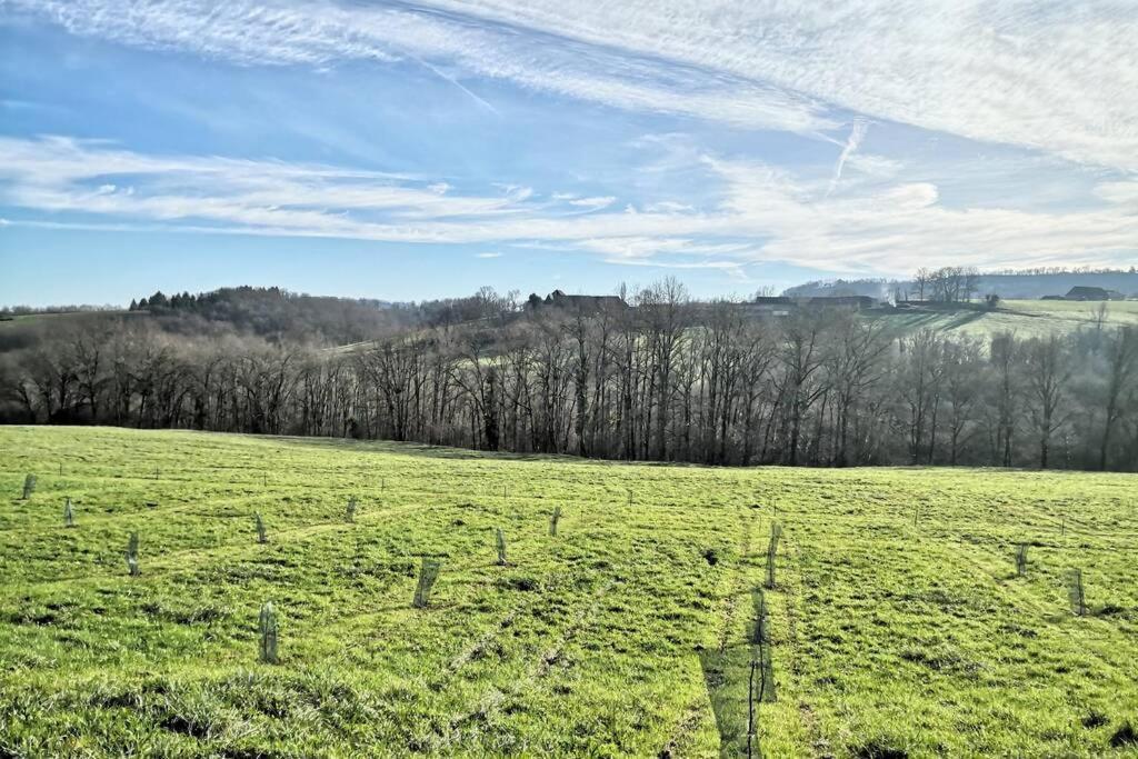 Vila La Belle Petite Ferme Rosiers De Julliac 19350 Le Bos Exteriér fotografie